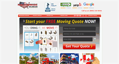 Desktop Screenshot of nationwidevanlines.com